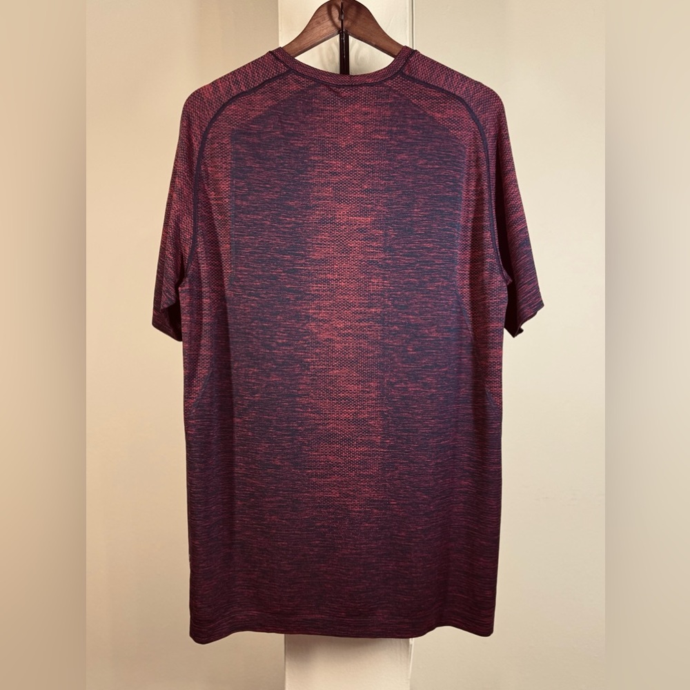NWOT Lululemon Metal Vent Tech Short Sleeve - Caliente / Black - Picture 8 of 9